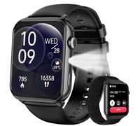 Baolubao Smart Watch for Women Men,1.91" HD Touchscreen Fitness Watch with LED Flashlight, Bluetooth Notifications/Make Calls, Heart Rate/Sleep Monitor/2 Straps, 2026 Fitness Watch for Android/iPhone