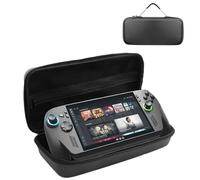 Baomaeyea Hard Carrying Case for ROG Xbox Ally, Drop-Proof and Shockproof EVA Protective Carry Bag with Large Capacity for ROG Xbox Ally/Rog Xbox Ally X Gaming Handheld Console&Accessories (bk-PU)