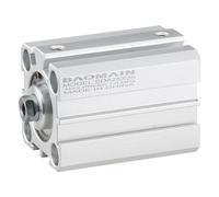 Baomain Compact Thin Air Cylinder SDA 25X35 25mm Bore 35mm Stroke M5 Port
