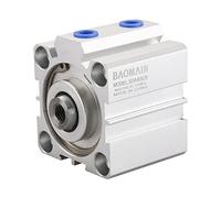 Baomain Compact Thin Air Cylinder SDA 40 X 20 40mm Bore 20mm Stroke PT1/8 Port