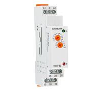 Baomain Multi-Function Time Relay, 16A Delay ON 2 SPDT, DIN Rail Mounting Timer Relay TBT7-B2 (2-SPDT, 12-240VAC/DC)
