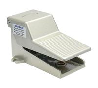 Baomain Pneumatic Air Foot Pedal Valve VF200-08 PT 1/4" Nonslip Momentary 2 Position 3 Way Foot Switch