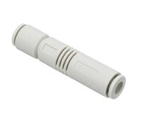 Baomain Vacuum Ejector Push in One Touch Tube Type Pneumatic Fitting,for 6mm (1/4") OD Tube,Straight Tube Type Vacuum Generator,ZU05L
