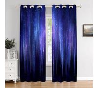 BaoNews Frozen Chandeliers Singing Icicles Glacial Cave Bedroom Curtains, Glowing Ice Stalactites In Cave Blackout Drapes Grommet insulated thermal curtains for Living Room, 52X84 Inches 2 Panels