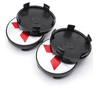 BAONITOU 4 Pcs Car Hub Centre Caps for Mitsubishi Pajero Asex Outlander Eclipse Cross 60mm, Wheel Hub Covers Hub Center Badge Wheels Centre Caps Auto Parts Tire Accessories,White