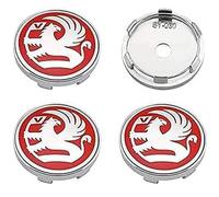 BAONITOU 4 Pcs Car Hub Centre Caps for Opel Vauxhall Astra k Insignia Vectra Crossland Corsa 56mm, Wheel Hub Covers Hub Center Badge Wheels Centre Caps Auto Parts Tire Accessories,Red