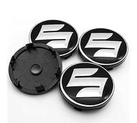 BAONITOU 4 Pcs Car Hub Centre Caps for Suzuki S-Cross 54mm, Wheel Hub Covers Hub Center Badge Wheels Centre Caps Auto Parts Tire Accessories