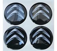 BAONITOU 4 Pcs Hub Centre Caps for Citroen 60mm, Wheel Centre Sticker Rim Protectors Badge Logo Wheel Protectors Wheel Trims Wheel Centre Caps