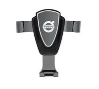 BAONITOU Phone Holder Car for Volvo V60 I Cross Country 2015-2018, Car Phone Holder Air Vent Rotation Stable Triangle Support Automotive interior accessories,Bla-ck