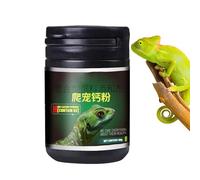 Baoqifong Calcium for Reptiles,Lizard Supplement | Gentle Reptile Calcium Powder Supplement with Spoon for Bearded Dragon, Salamander, Gecko, Amphibian Care