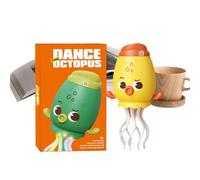 Baoqifong Dancing Toy - Crawling Octopus Electric Dancing Toy - Obstacle Avoidance Fidget Fun Soothing Animal Figure for Kindergarten Boys Daycare Christmas Easter Floor Play