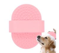 Baoqifong Dog Bath Brush Scrubber - Massaging Comb for Cats | Dog Loose Hair Removal Grooming Brush for Bath Time Cleaning Travel Home Senior Pet Care