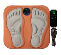 Baoqifong Electric Foot Massager,Feet Massage Pad - 3D Texture USB Remote Pressure Points Feet Recovery Device for Home Workout Sport Elderly Gym Standing Stress