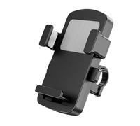 Baoqifong Motorcycle Phone Mount, Anti-Slip Phone Bracket for Cycling, with 360 Degree Rotating Base, Vibration Dampening Bike Accessories for Mountain Trail Riding Urban Commute