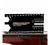 Baoqifong String Action Ruler | Luthier Tools - Accurate Measurement for String Repair Setup Maintenance Leveling for Music Player Fretboard Bass Care