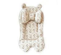 Baoqifong Stroller Seat Cushion - Breathable Reversible Washable Soft | Soft Kids Car Seat Cushion,for Nursery Outdoor Road Trip Vacation Camping Summer Winter