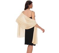 Baoqiya Women's 180468 时尚围巾, Champagne, Medium