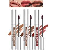Baorder 3 Pcs Peel Off Lip Liner Set,Pencil-Peel Off Lip Liner Tattoo,Plump Lip Liner,Long Lasting Lip Stain Peel Off,Infused with Hyaluronic Acid & Vitamin E, For All Skin Types