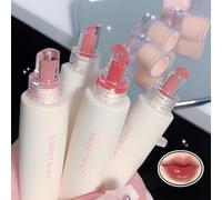 Baorder 4 Pcs Hydrating Jelly Lip Gloss,Long Lasting Waterproof Non-Stick Cup Lip Glaze Set,Moisturizing Tinted Lip Balm,Mirror Liquid Lipsticks Brighten Plumping Lipstick