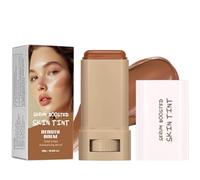 Baorder Foundation Stick Beauty Balm Serum Boosted Skin Tint,Portabl olid Tinted Moisturizing Serum Contour Stick Foundation Face for Women, Natural Finish