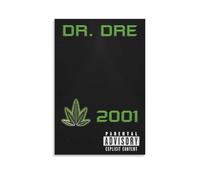 BAOSANNIAN 2001 Dr. Dre 6 Canvas Poster Wall Art Decor Print Picture Paintings for Living Room Bedroom Decoration Unframe-style 12x18inch(30x45cm)