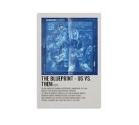 BAOSANNIAN D-Block Europe The Blue Print - Us Vs. Them 19 Canvas Poster Wall Art Decor Print Picture Paintings for Living Room Bedroom Decoration Unframe-style 12x18inch(30x45cm)