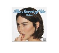 BAOSANNIAN Gracie Abrams The Secret of Us (Deluxe) Canvas Poster Wall Art Decor Print Picture Paintings for Living Room Bedroom Decoration Unframe-style 12x12inch(30x30cm)