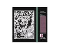 BAOSANNIAN Grimes Visions Canvas Poster Bedroom Decor Sports Landscape Office Room Gift Unframe-style 12x12inch(30x30cm)