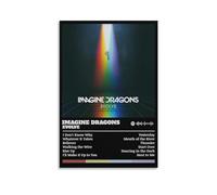 BAOSANNIAN Imagine Dragons Evolve 1 Canvas Poster Wall Art Decor Print Picture Paintings for Living Room Bedroom Decoration Unframe-style 12x18inch(30x45cm)