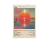 BAOSANNIAN Imagine Dragons Loom 14 Canvas Poster Wall Art Decor Print Picture Paintings for Living Room Bedroom Decoration Unframe-style 16x24inch(40x60cm)