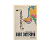 BAOSANNIAN John Coltrane 48 Canvas Poster Bedroom Decor Sports Landscape Office Room Gift Unframe-style 20x30inch(50x75cm)