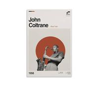 BAOSANNIAN John Coltrane Blue Train 18 Canvas Poster Bedroom Decor Sports Landscape Office Room Gift Unframe-style 12x18inch(30x45cm)