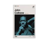 BAOSANNIAN John Coltrane Blue Train 26 Canvas Poster Wall Art Decor Print Picture Paintings for Living Room Bedroom Decoration Unframe-style 12x18inch(30x45cm)