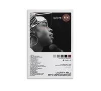 BAOSANNIAN MTV Unplugged 2.0 Lauryn Hill 7 Canvas Poster Wall Art Decor Print Picture Paintings for Living Room Bedroom Decoration Unframe-style 12x18inch(30x45cm)