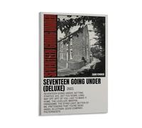 BAOSANNIAN Sam Fender Seventeen Going Under 2 Canvas Poster Bedroom Decor Sports Landscape Office Room Gift Frame-style 12x18inch(30x45cm)