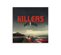 BAOSANNIAN The Killers Battle Born Canvas Poster Bedroom Decor Sports Landscape Office Room Gift Unframe-style 12x12inch(30x30cm)