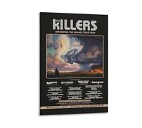 BAOSANNIAN The Killers Imploding The Mirage 15 Canvas Poster Bedroom Decor Sports Landscape Office Room Gift Frame-style 12x18inch(30x45cm)