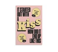 BAOSANNIAN The Killers Mr Brightside 10 Canvas Poster Wall Art Decor Print Picture Paintings for Living Room Bedroom Decoration Unframe-style 12x18inch(30x45cm)
