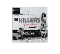 BAOSANNIAN The Killers Sam's Town Canvas Poster Wall Art Decor Print Picture Paintings for Living Room Bedroom Decoration Unframe-style 12x12inch(30x30cm)