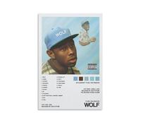 BAOSANNIAN Tyler, The Creator Wolf 9 Canvas Poster Wall Art Decor Print Picture Paintings for Living Room Bedroom Decoration Unframe-style 12x18inch(30x45cm)