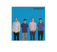 BAOSANNIAN Weezer Weezer Canvas Poster Wall Art Decor Print Picture Paintings for Living Room Bedroom Decoration Unframe-style 12x12inch(30x30cm)