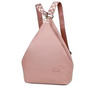 Baosha Stylish Vegan Leather Backpack purse for Women Small Hiking Backpack Sling Crossbody Backpack XB-24, Pink, S, Leather Backpack Purse for Women