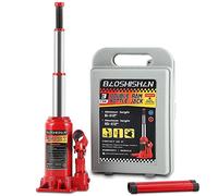 BAOSHISHAN 3 Ton Double Ram Bottle Jack Hydraulic Portable Lifting Jack with Carrying Case 6-1/2" to 16-1/2" Lift Range (3 Ton)