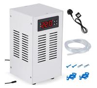BAOSHISHAN Aquarium Chiller Mini 2-in-1 Water Chiller and Heater 30L Aquarium Cooler for Fish Tank,Aquarium Heater for Axolotl Jellyfish Coral Reef Shrimp 120W