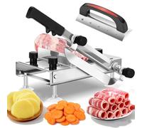 BAOSHISHAN Frozen Meat Slicer 0.3-15mm Slice Thickness Manual Meat Slicers