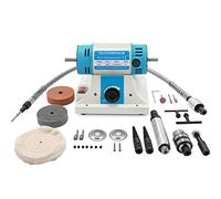 BAOSHISHAN Jewelry Polisher, Bench Buffer Polishing Machine with Accessories, Multi-Function Benchtop Polisher Grinder, 110V for Jewelry, Wood, Dental, Amber, Metal, Jade