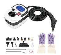 BAOSHISHAN Steam Cleaner 2500W Portable Handheld Steam Cleaner | Fast Heating, 6-Speed,1.5m Cord, 2m Hose & Wand ,1200ml Tank,Full Accessories ,Cleans Kitchens, Bathroom