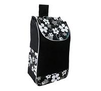 BaoT8YLu Oxford Cloth Shopping Cart Replacement Bag, Heavy Duty, Black