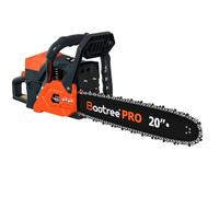 Baotree Gas Chain Saw 63cm³, 20 Inch Professional Powerful 2-Stroke Engine for Cutting Trees, Firewood and Firewood with Chain Brake