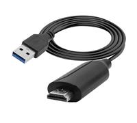 BaotyJie 1 Piece Video Converter Cable USB Interface Card Portable Adapter Input Suitable for Content Production Gaming Remote Learning
